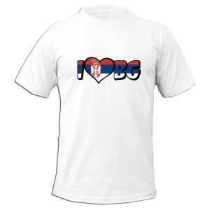 Majica Ja volim Beograd 2